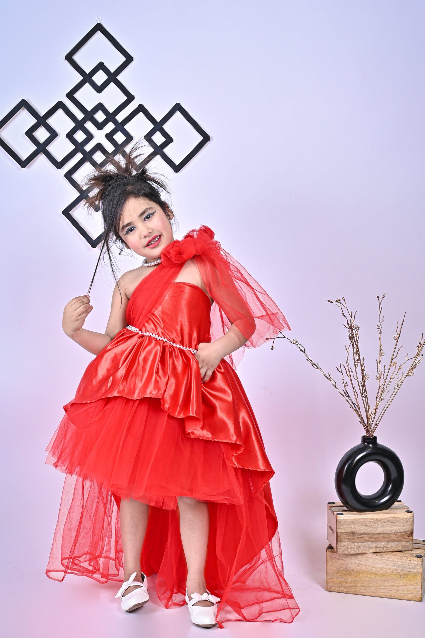 High-Low gown for girls