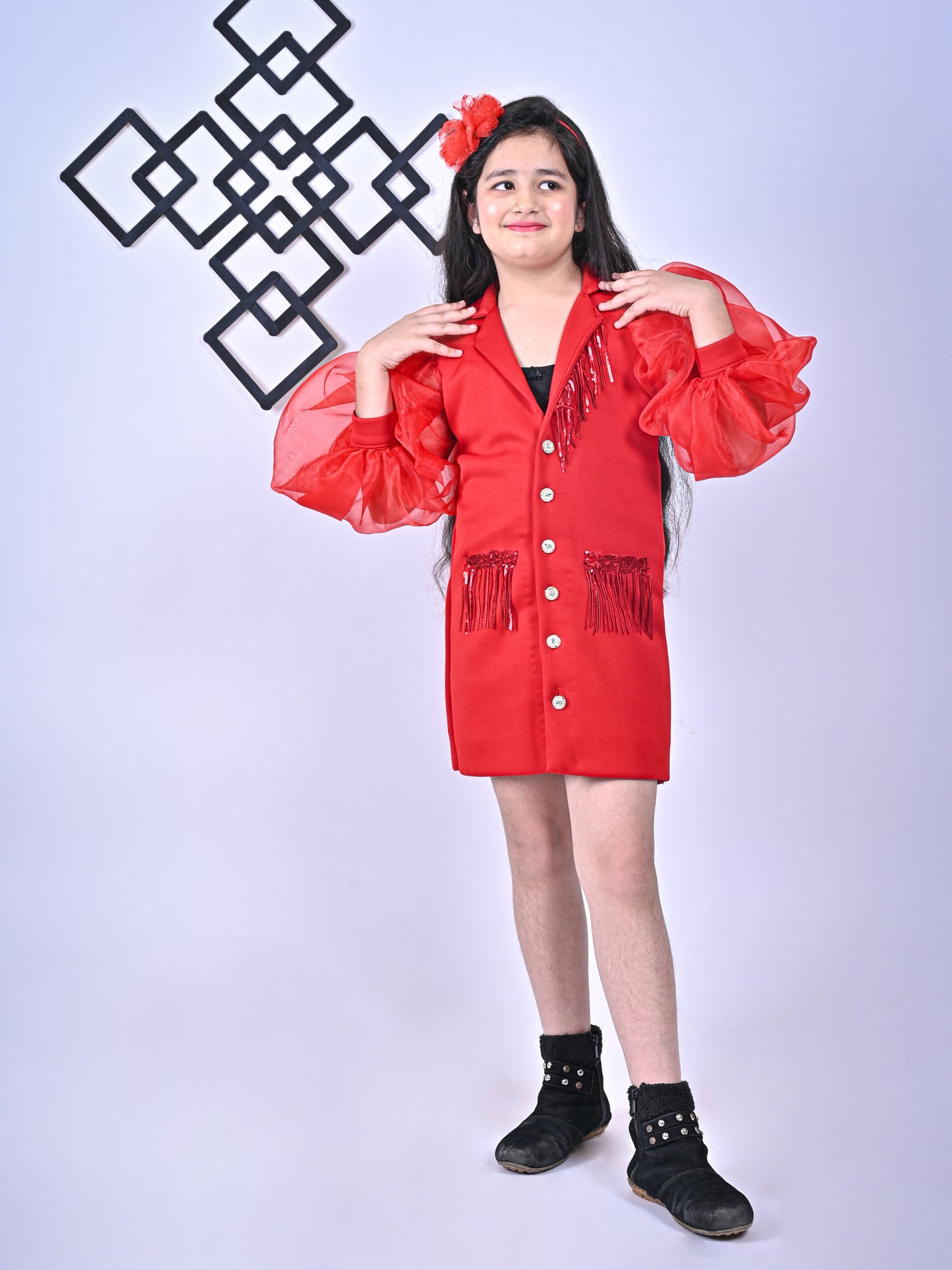 Blazer dress for girls