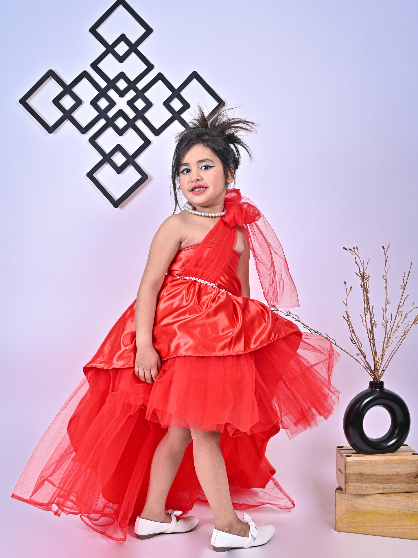 High-Low gown for girls