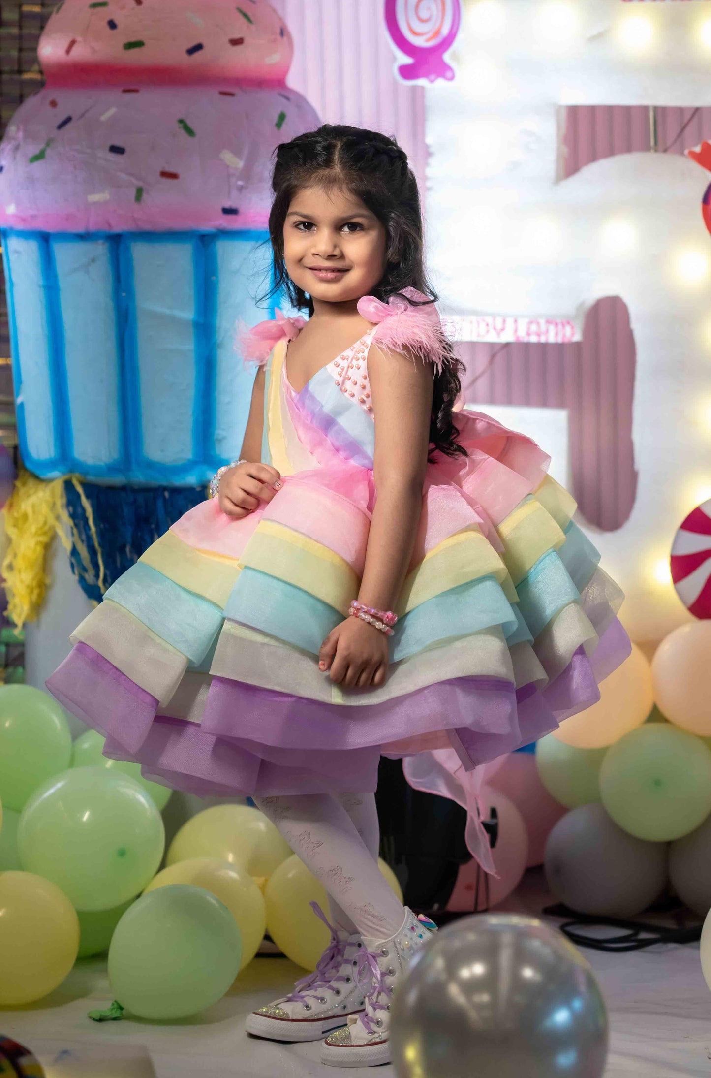 Multi-Layered Dress for girls