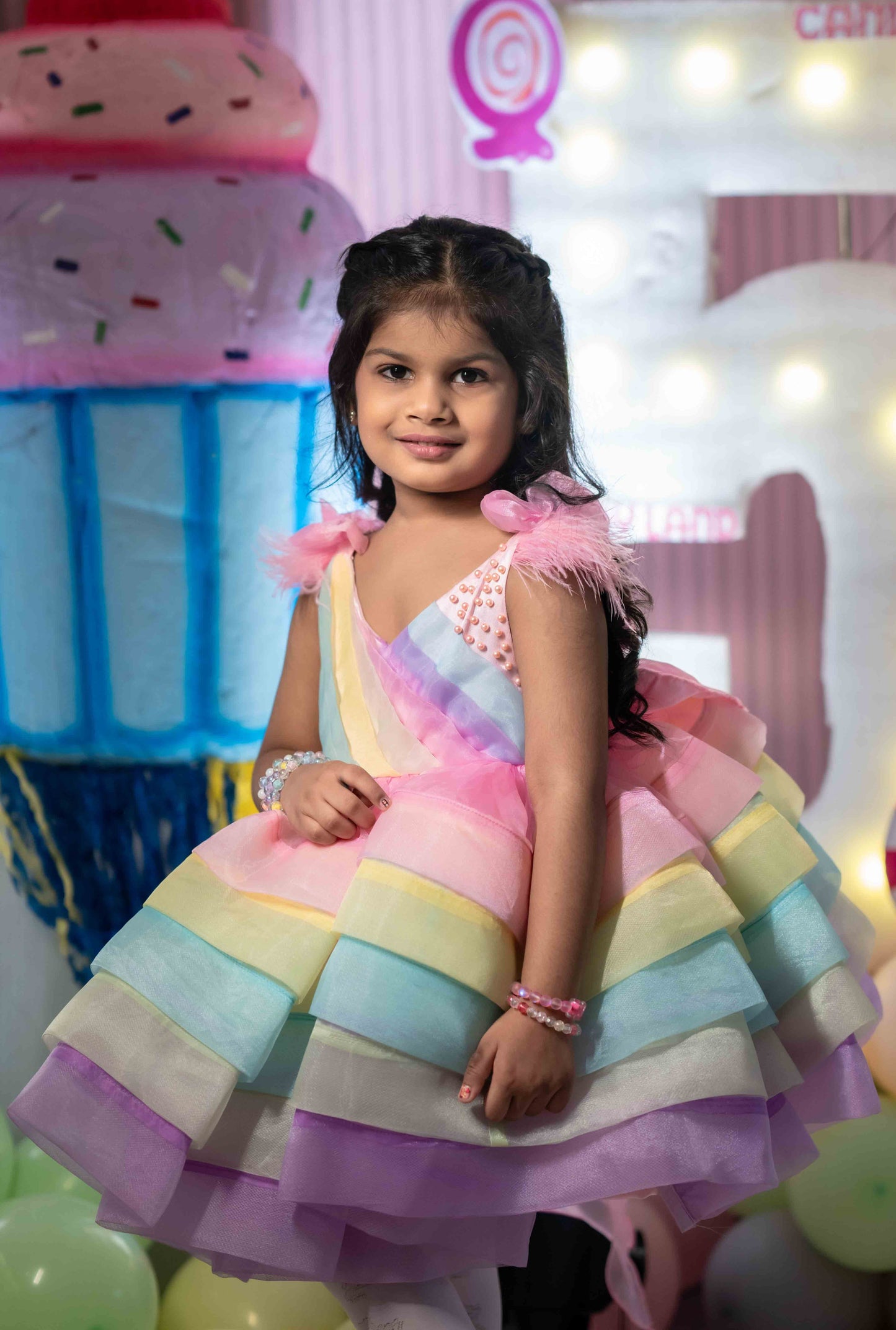 Multi-Layered Dress for girls
