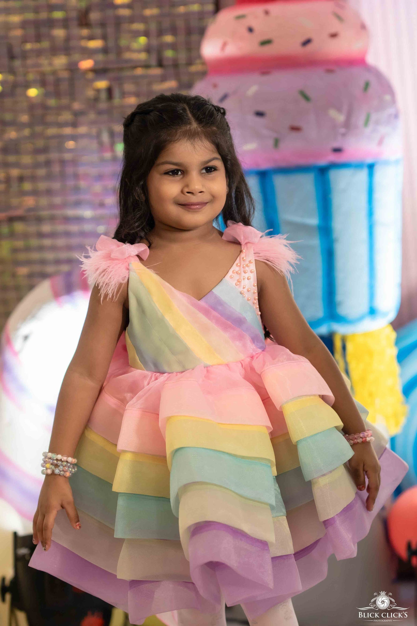 Multi-Layered Dress for girls
