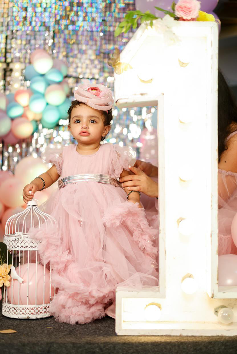 Ruffle Gown for girls