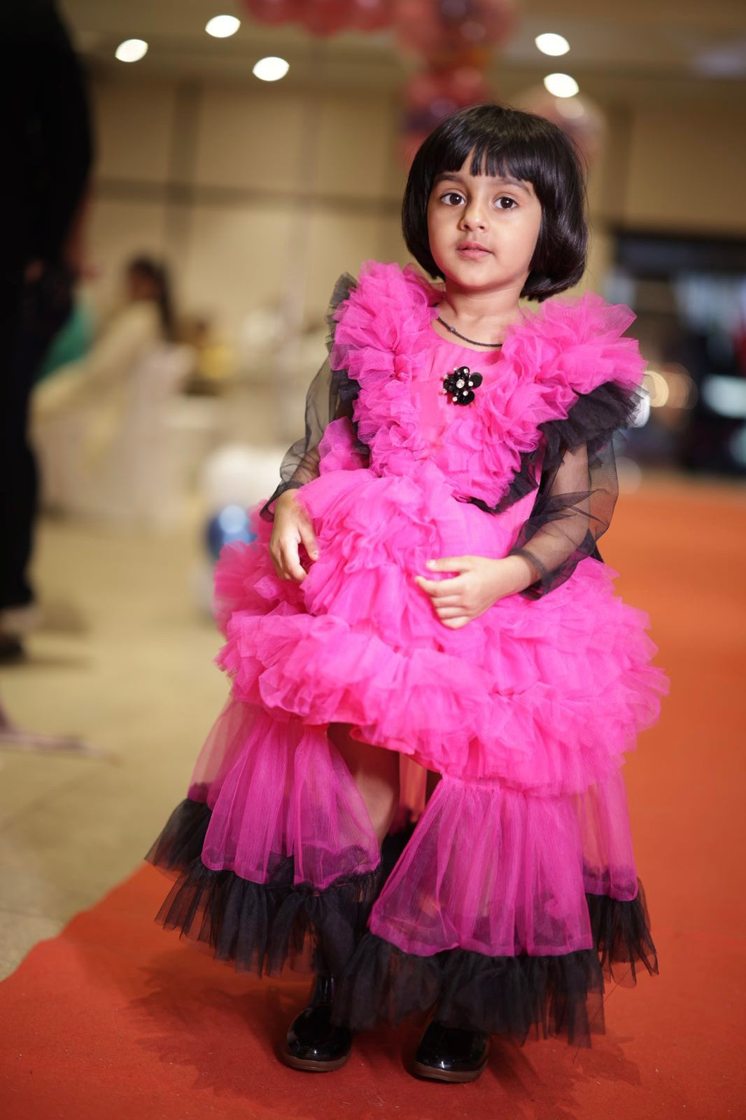 Ruffle High-Low Dress for girls