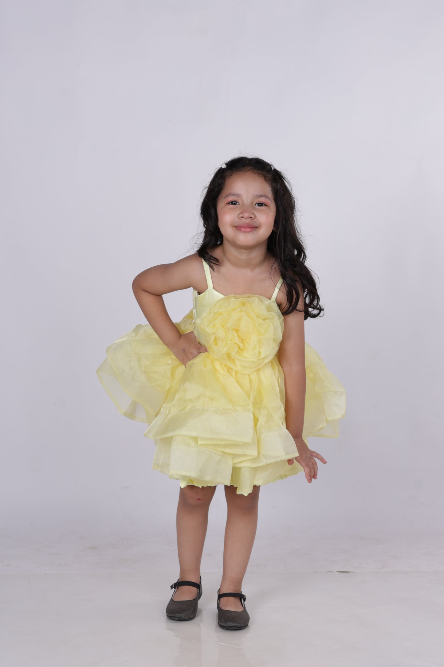 Multi-layer dress for girls