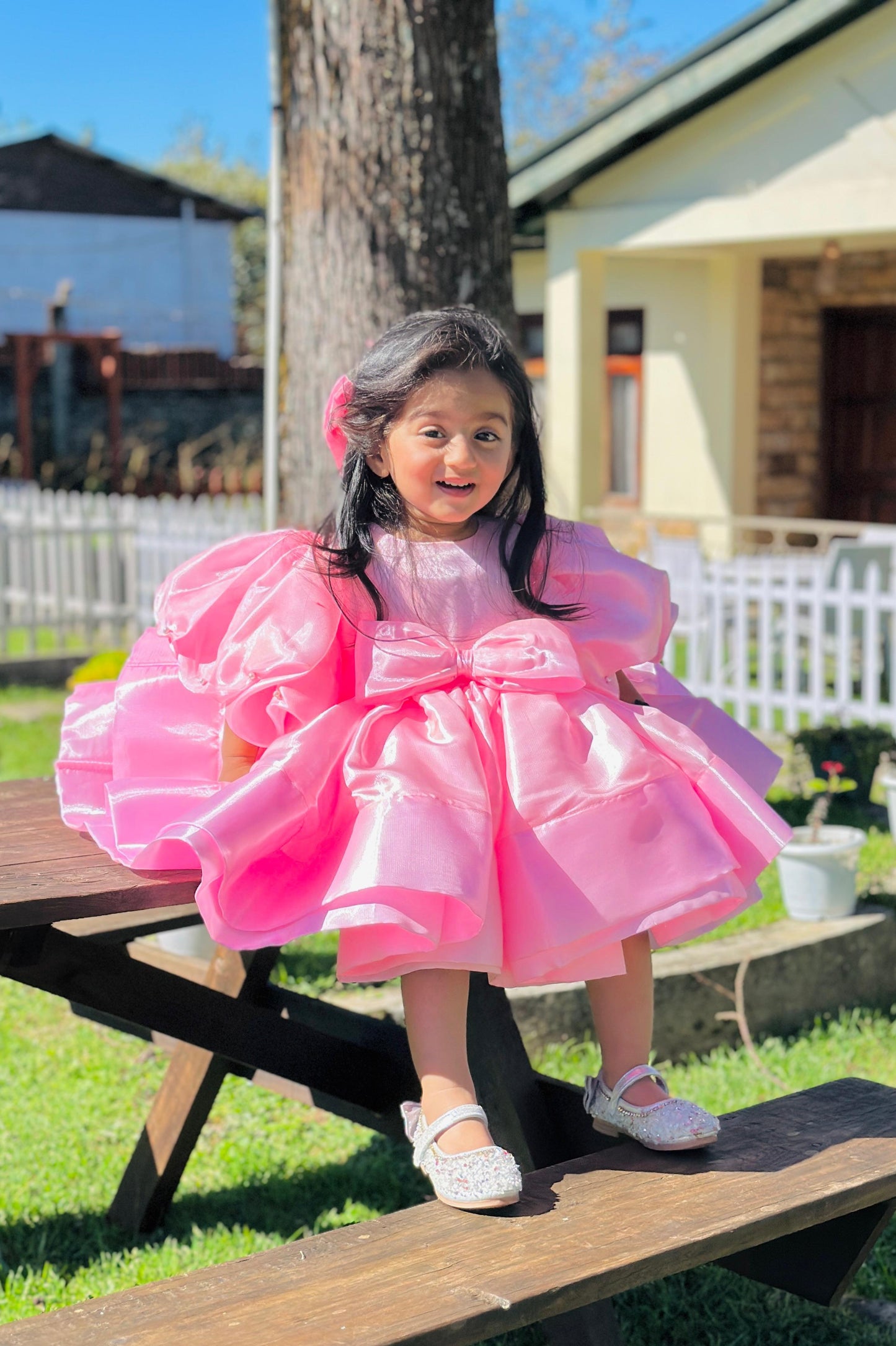 Pink Dress For Girls