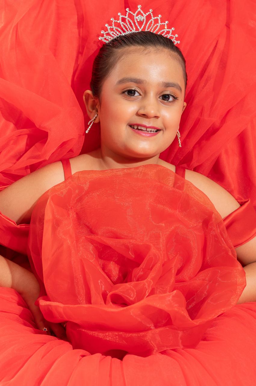 flare gown for girls