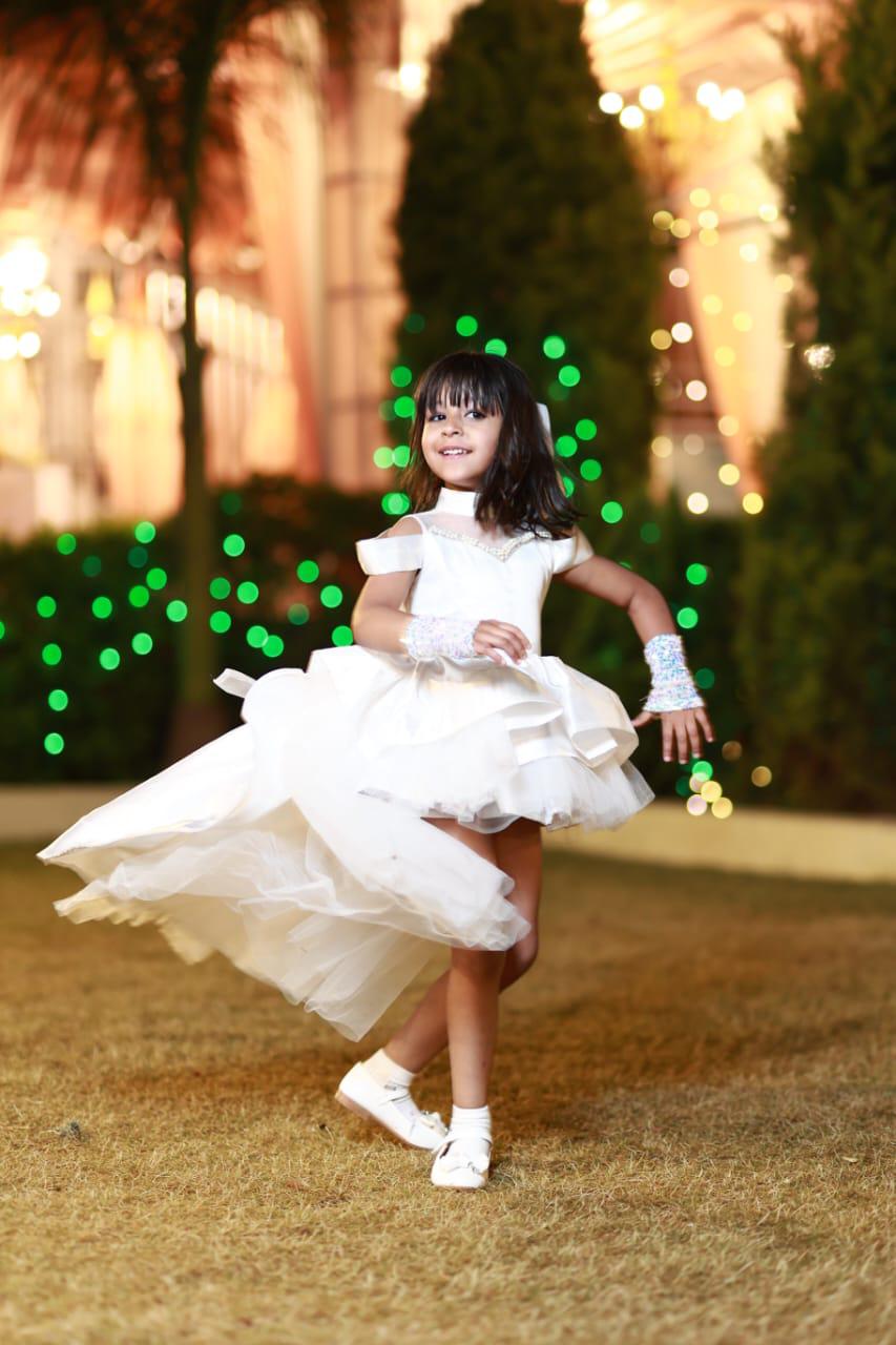 High-low dress for girls