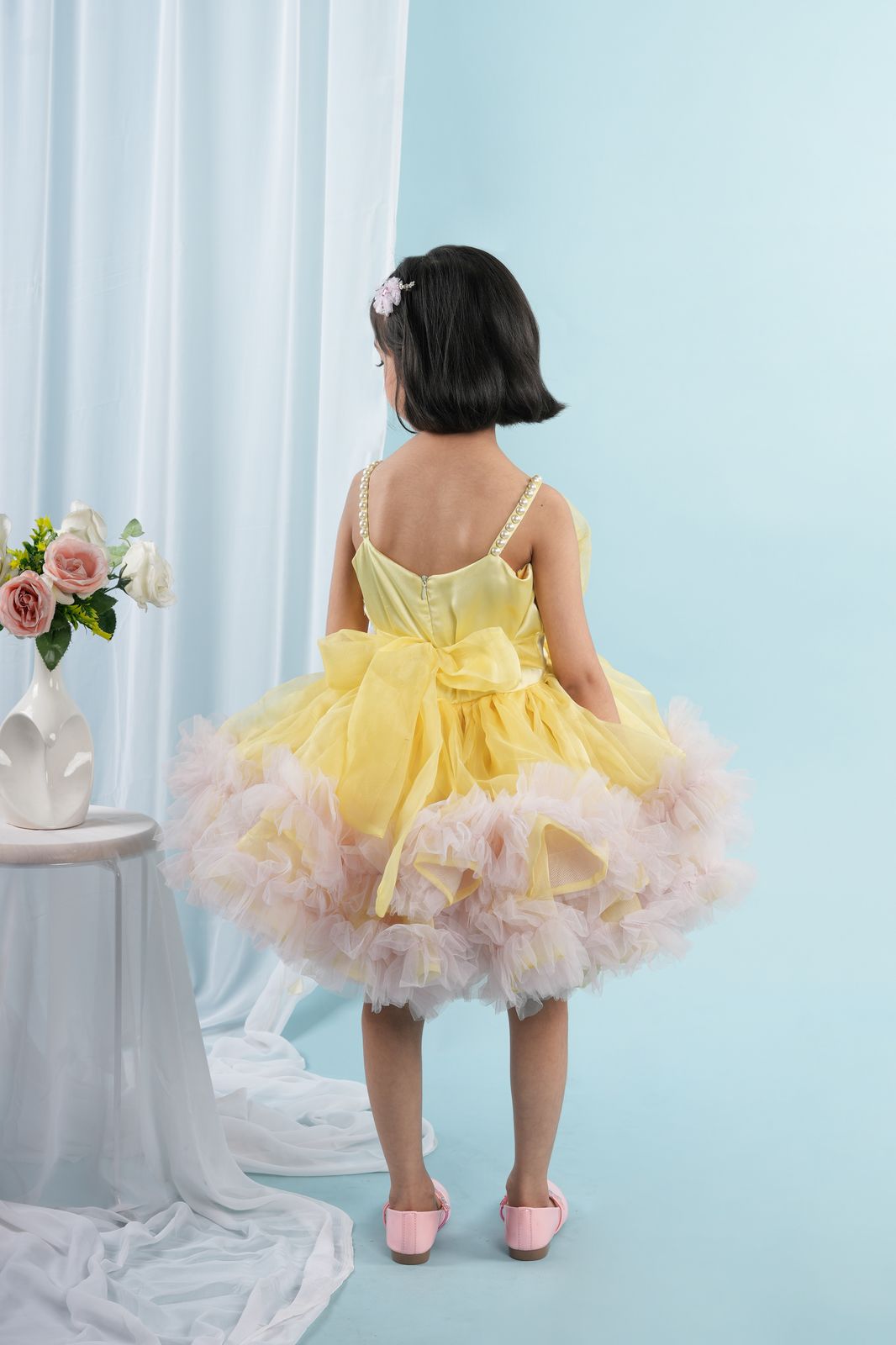 Ruffle dress for girls