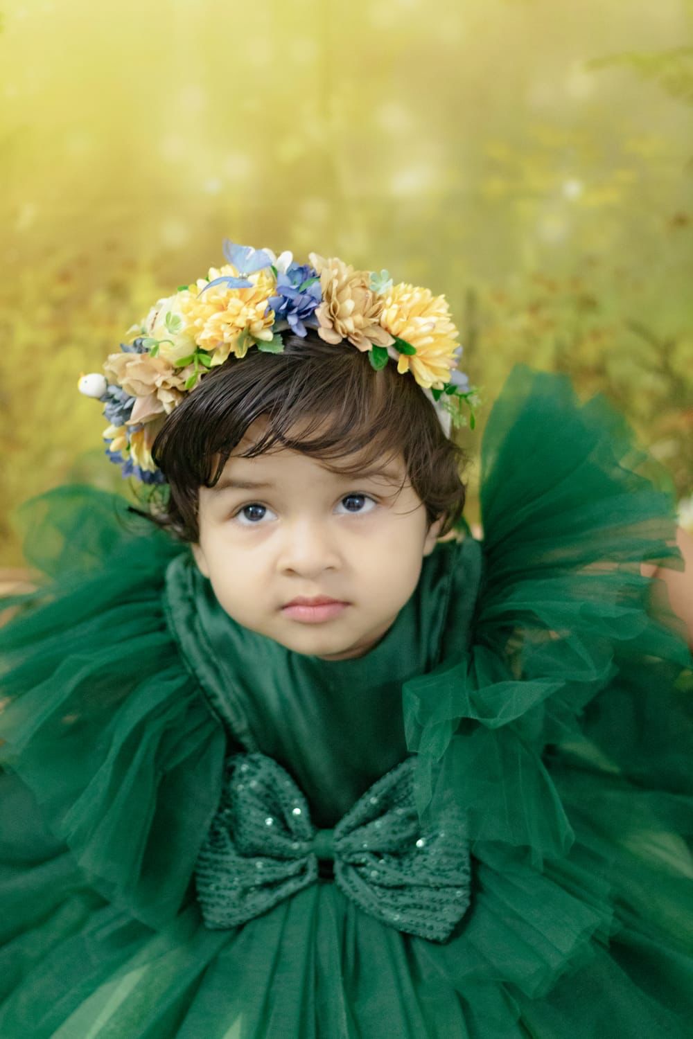 Multi layered dress for girls