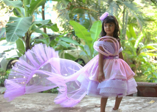 Pink Blue Mashup - Designer girls clothing trends