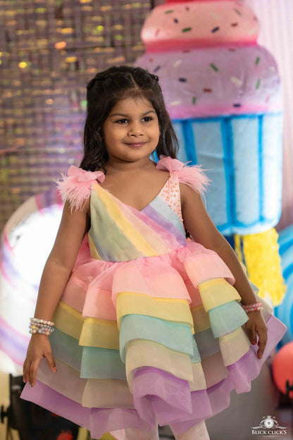 Multi-Layered Dress for girls