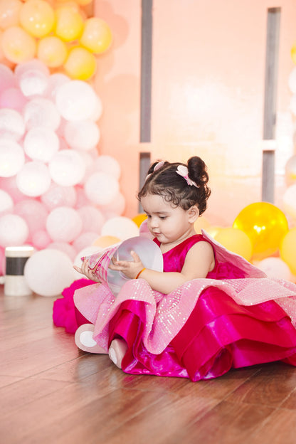 Beautiful Multi Layered dress for girls 