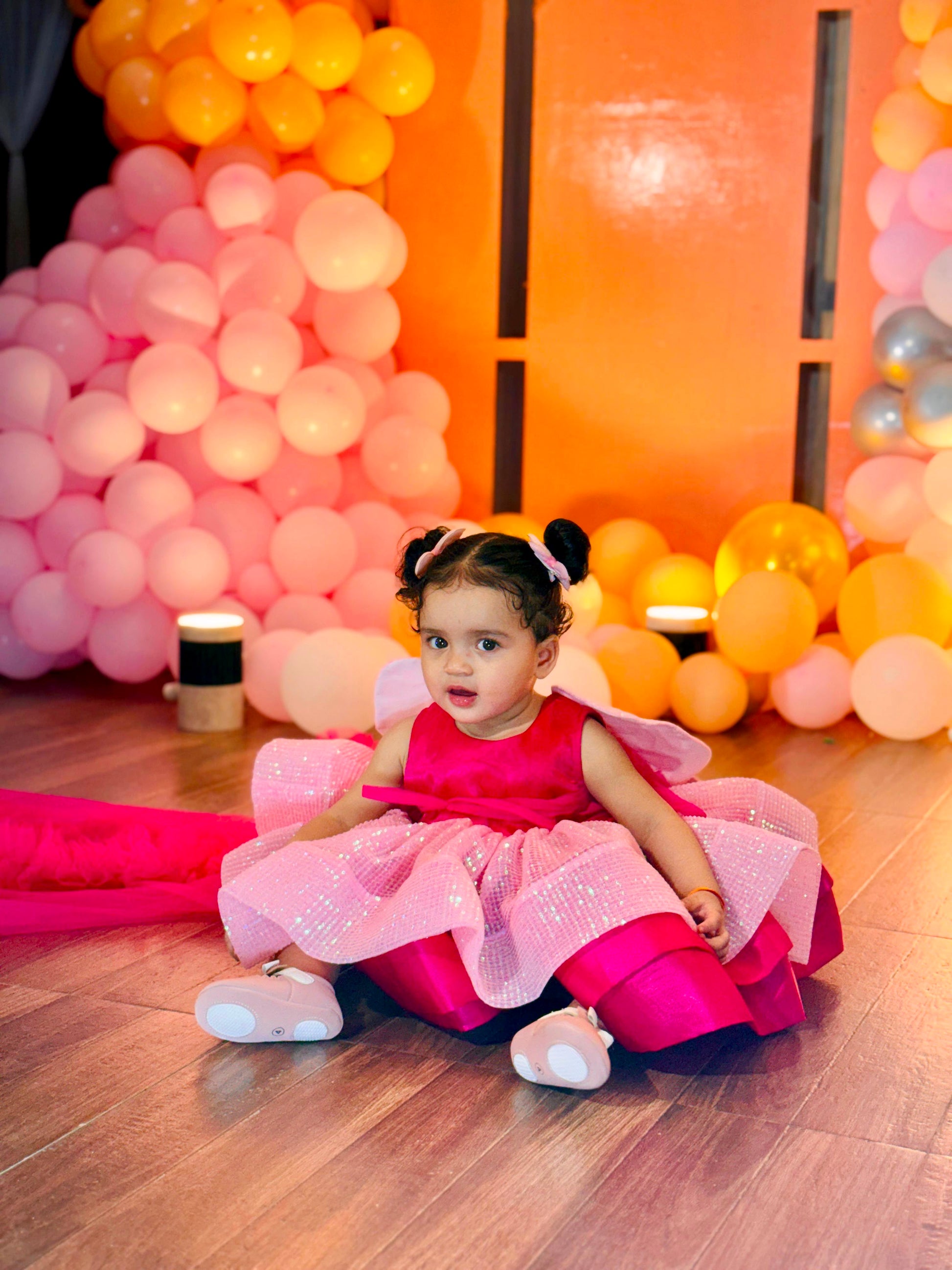 Beautiful Multi Layered dress for girls 