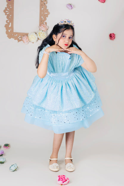 Multi-layer dress for girls