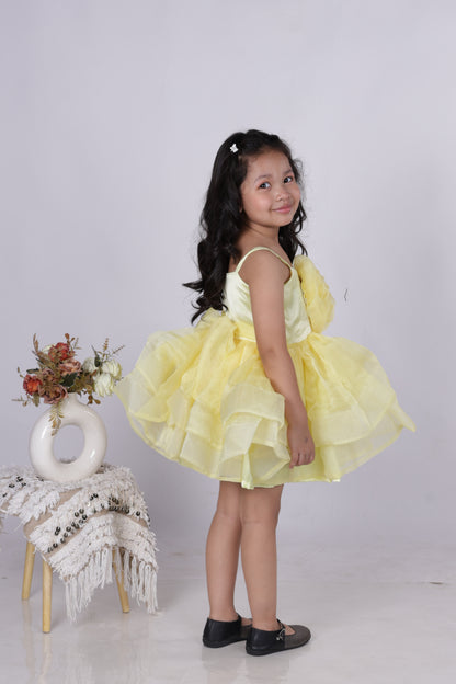 Multi-layer dress for girls