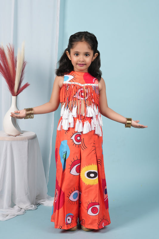 Palazzo set for girls 