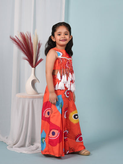 Palazzo set for girls 