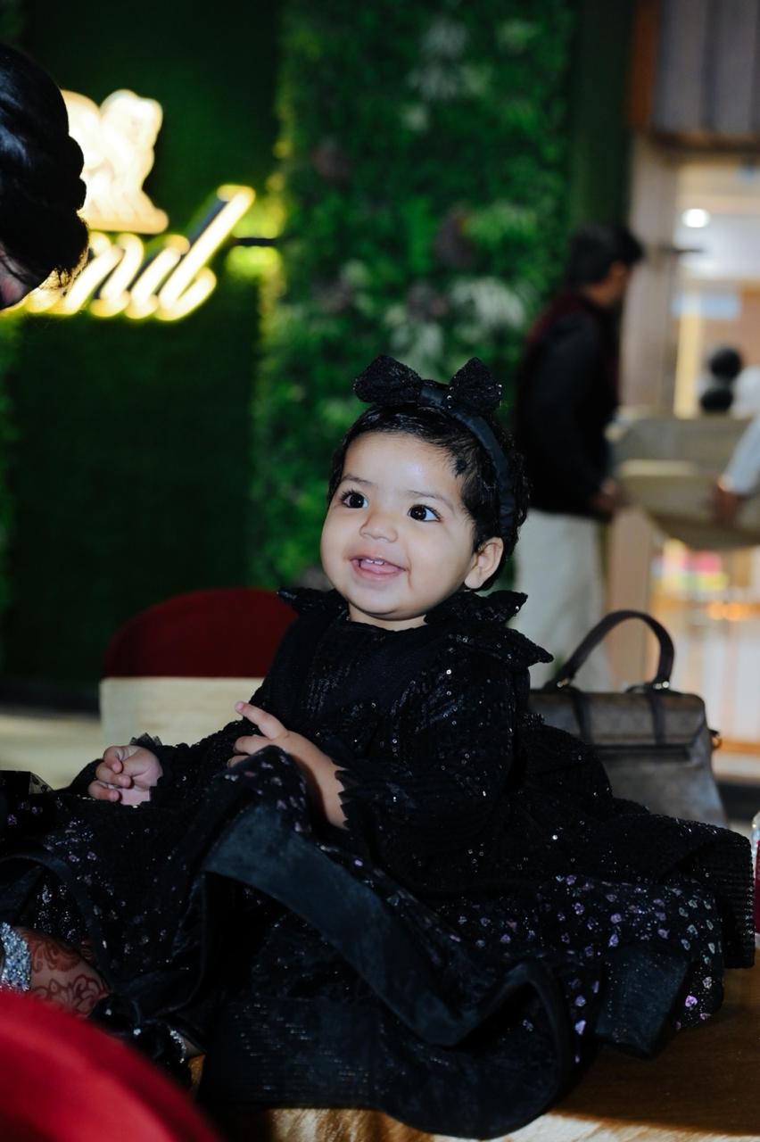 Multi Layered dress for girls with bow