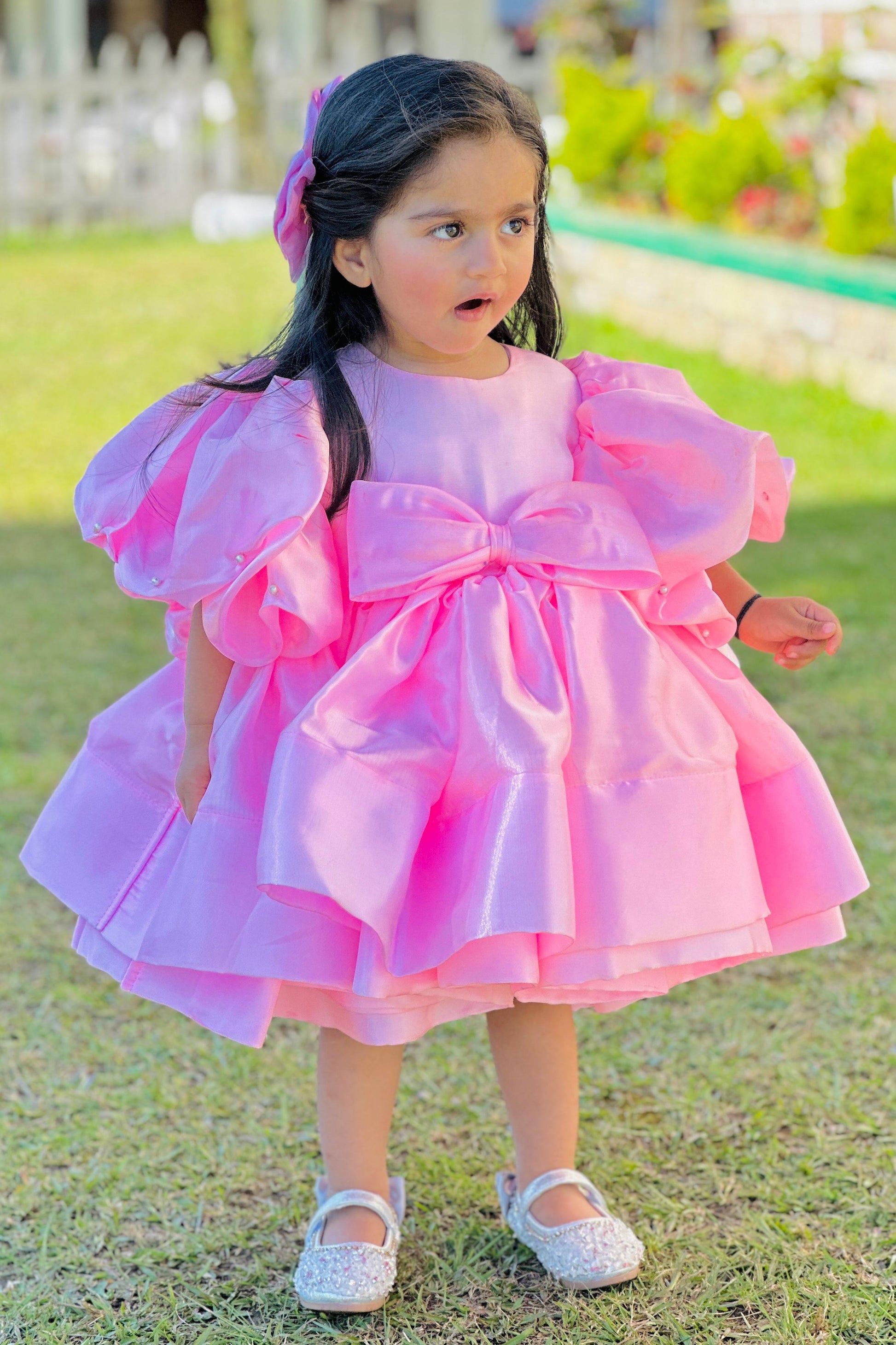 Pink Dress For Girls