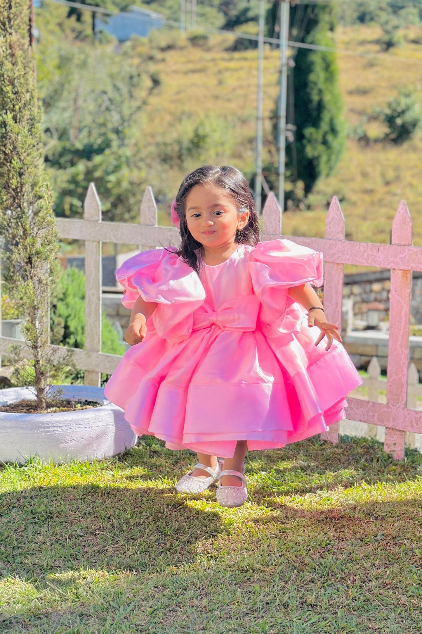 Pink Dress For Girls