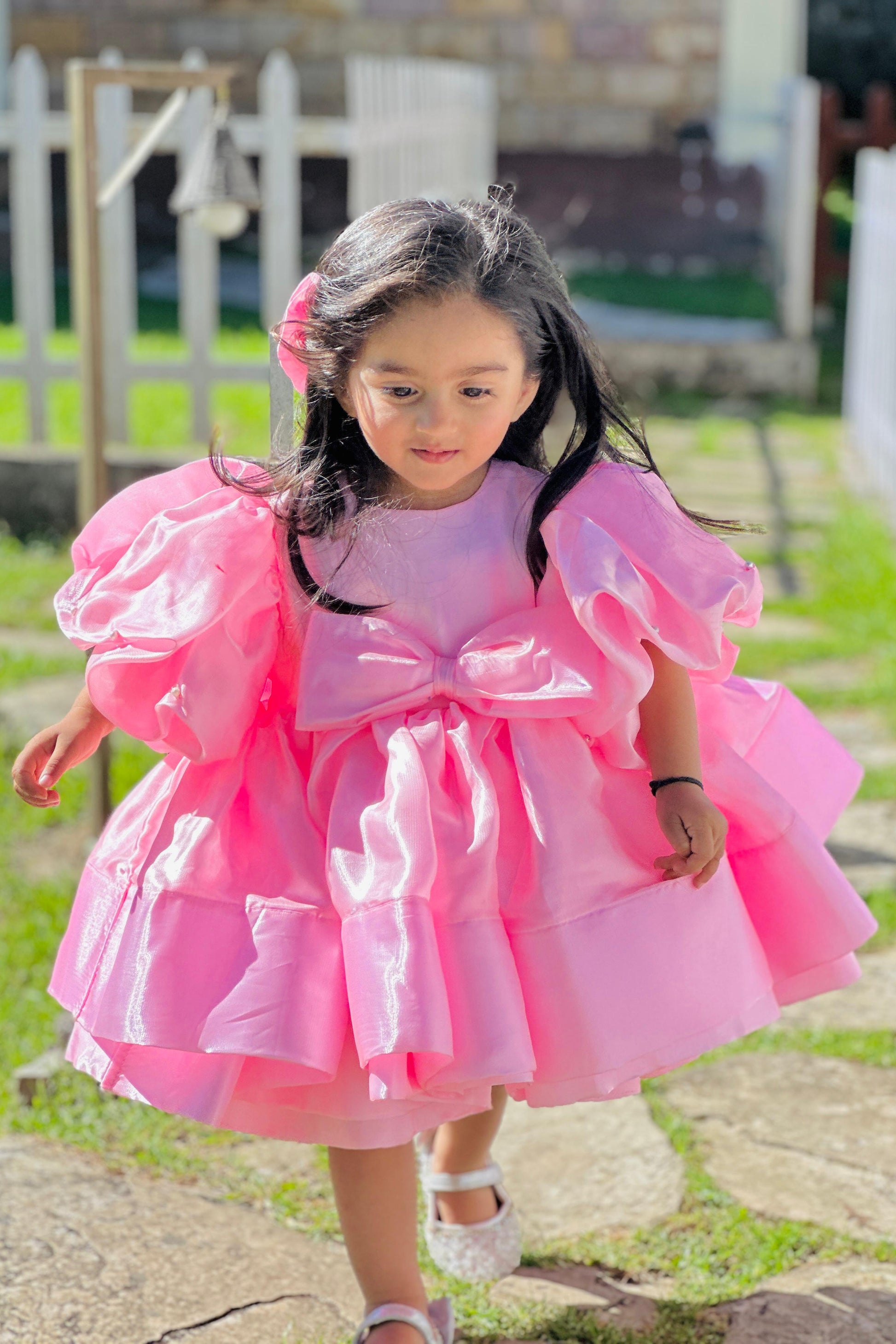 Pink Dress For Girls