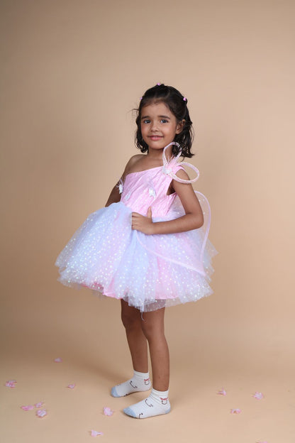one shoulder dress for girls