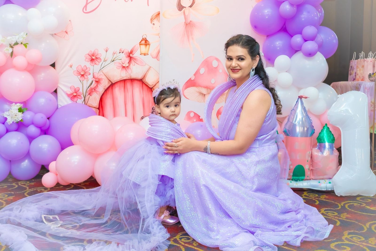 Mother Daughter twining Dress