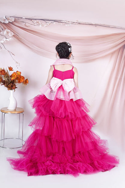 Beautiful Multi Layered dress for girls