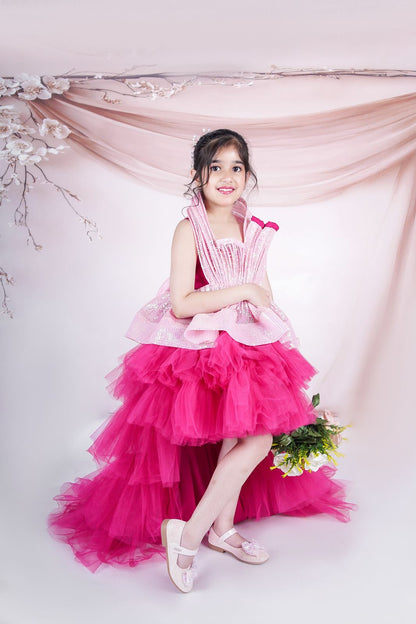Beautiful Multi Layered dress for girls
