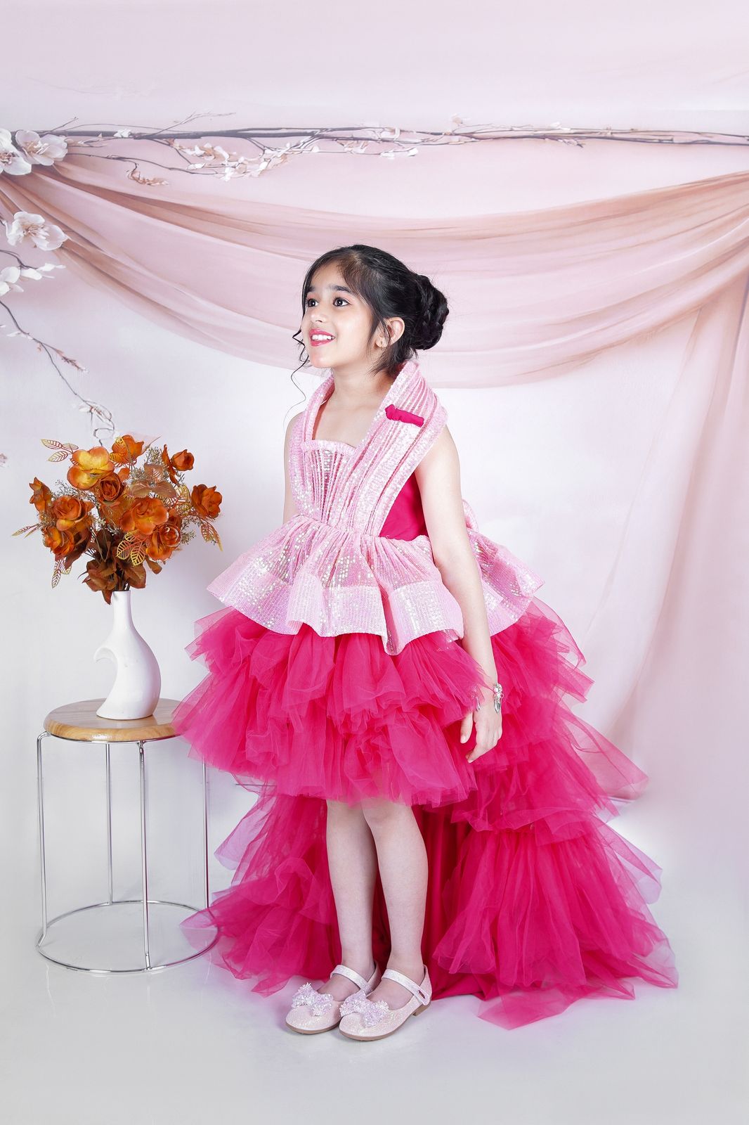 Beautiful Multi Layered dress for girls