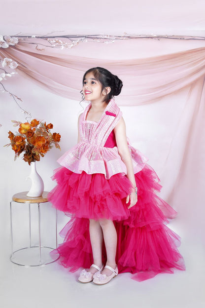 Beautiful Multi Layered dress for girls