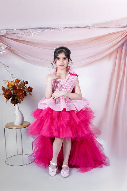 Beautiful Multi Layered dress for girls