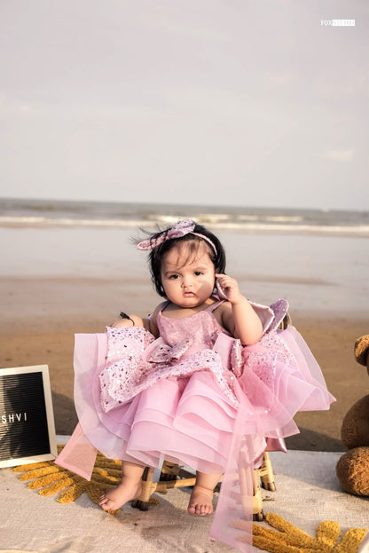 Beautiful Multi layered Dress for Girls